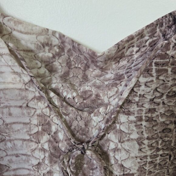 NWT FANTASTIC FAWN SNAKE PRINT TANK TOP SIZE LARGE - Picture 3 of 15